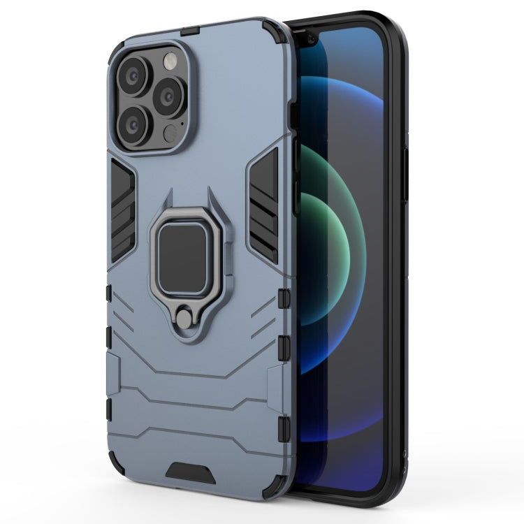 Shockproof PC + TPU Protective Case with Magnetic Ring Holder, For iPhone 13 mini, For iPhone 13, For iPhone 13 Pro, For iPhone 13 Pro Max