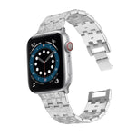 สายสแตนเลสสตีลเปลี่ยนลายทอ สำหรับ Apple Watch Series, 7 41mm / 6 & SE & 5 & 4 40mm / 3 & 2 & 1 38mm, 7 45mm / 6 & SE & 5 & 4 44mm / 3 & 2 & 1 42mm