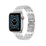สายสแตนเลสสตีลเปลี่ยนลายทอ สำหรับ Apple Watch Series, 7 41mm / 6 & SE & 5 & 4 40mm / 3 & 2 & 1 38mm, 7 45mm / 6 & SE & 5 & 4 44mm / 3 & 2 & 1 42mm