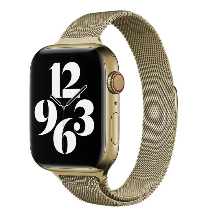 สาย Milan Loopback ขนาดเล็กเอวเปลี่ยน สำหรับ Apple Watch Series, 7 41mm / 6 & SE & 5 & 4 40mm / 3 & 2 & 1 38mm, 7 45mm / 6 & SE & 5 & 4 44mm / 3 & 2 & 1 42mm