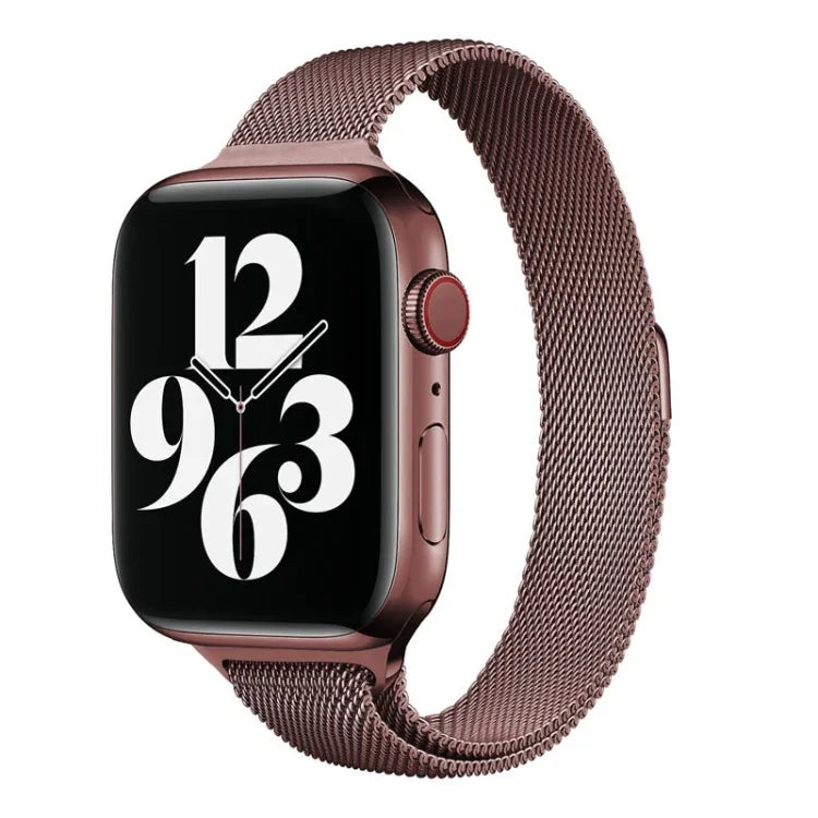 สาย Milan Loopback ขนาดเล็กเอวเปลี่ยน สำหรับ Apple Watch Series, 7 41mm / 6 & SE & 5 & 4 40mm / 3 & 2 & 1 38mm, 7 45mm / 6 & SE & 5 & 4 44mm / 3 & 2 & 1 42mm