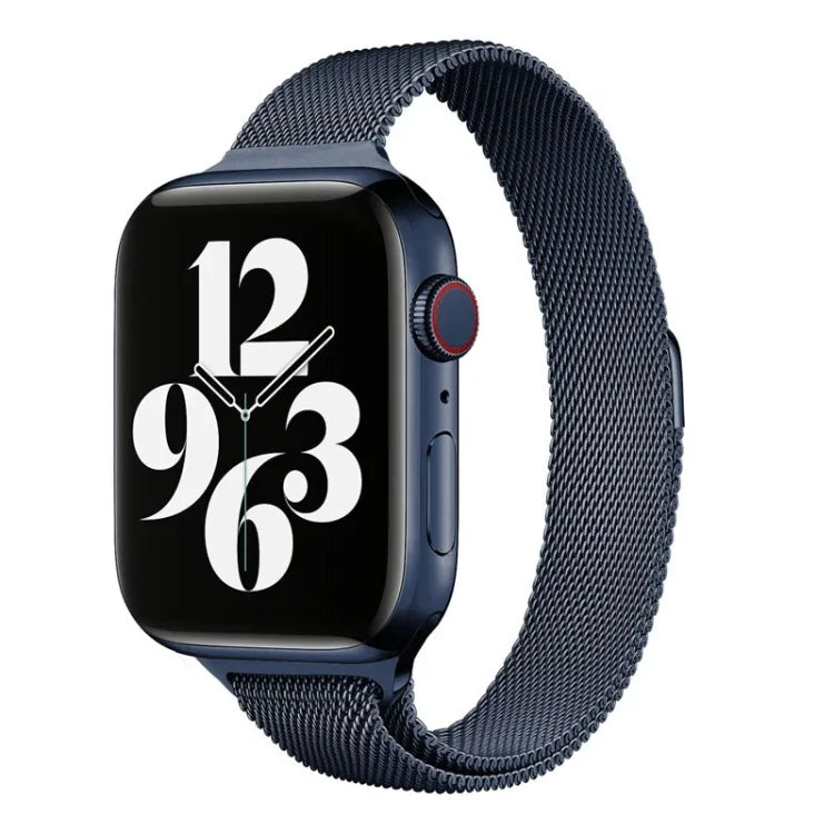 สาย Milan Loopback ขนาดเล็กเอวเปลี่ยน สำหรับ Apple Watch Series, 7 41mm / 6 & SE & 5 & 4 40mm / 3 & 2 & 1 38mm, 7 45mm / 6 & SE & 5 & 4 44mm / 3 & 2 & 1 42mm
