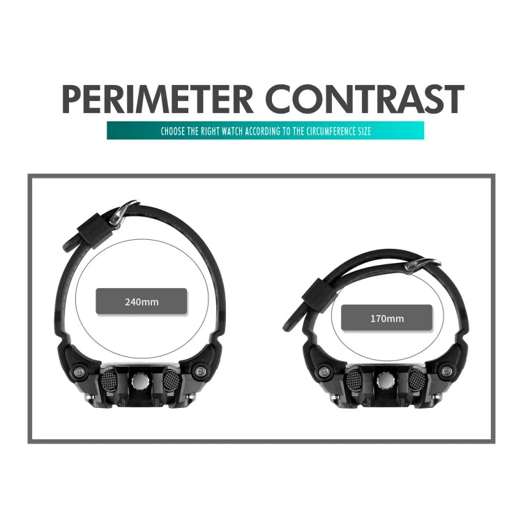 นาฬิกาอิเล็กทรอนิกส์ SKMEI รุ่น 1725 แสดงเวลาสามระบบ LED พร้อมฟังก์ชันจับเวลา เรืองแสง