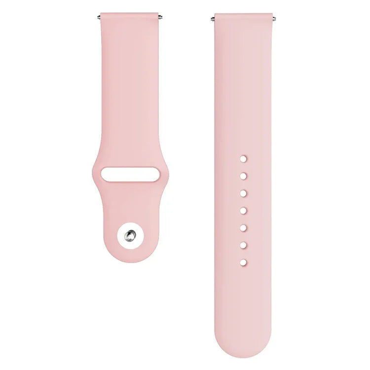 สายรัดนาฬิกาซิลิโคนสีพื้นสำหรับ Galaxy Watch Active 2 ขนาด L, S