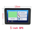 Q5 เครื่องนำทาง GPS สำหรับรถยนต์ หน้าจอสัมผัส TFT HD ขนาด 5 นิ้ว รองรับการ์ด TF / MP3 / เครื่องส่ง FM, แผนที่ยุโรป, แผนที่ออสเตรเลีย, แผนที่อเมริกาเหนือ, แผนที่เอเชียตะวันออกเฉียงใต้, แผนที่ตะวันออกกลาง, แผนที่อเมริกาใต้, แผนที่แอฟริกา
