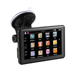 Q5 เครื่องนำทาง GPS สำหรับรถยนต์ หน้าจอสัมผัส TFT HD ขนาด 5 นิ้ว รองรับการ์ด TF / MP3 / เครื่องส่ง FM, แผนที่ยุโรป, แผนที่ออสเตรเลีย, แผนที่อเมริกาเหนือ, แผนที่เอเชียตะวันออกเฉียงใต้, แผนที่ตะวันออกกลาง, แผนที่อเมริกาใต้, แผนที่แอฟริกา