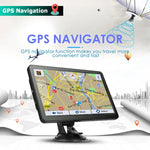 เครื่องนำทาง GPS สำหรับรถยนต์ ขนาด 7 นิ้ว หน้าจอสัมผัสความจุ 8G+256M สเปกสูง, แผนที่ยุโรป, แผนที่ออสเตรเลีย, แผนที่เอเชียตะวันออกเฉียงใต้, แผนที่อเมริกาเหนือ, แผนที่ตะวันออกกลาง, แผนที่อเมริกาใต้, แผนที่แอฟริกา
