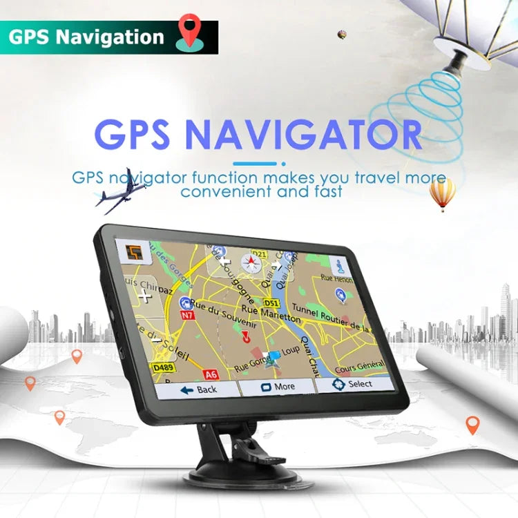 เครื่องนำทาง GPS สำหรับรถยนต์ ขนาด 7 นิ้ว หน้าจอสัมผัสความจุ 8G+256M สเปกสูง, แผนที่ยุโรป, แผนที่ออสเตรเลีย, แผนที่เอเชียตะวันออกเฉียงใต้, แผนที่อเมริกาเหนือ, แผนที่ตะวันออกกลาง, แผนที่อเมริกาใต้, แผนที่แอฟริกา