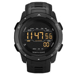 NORTH EDGE Mars นาฬิกากีฬาสมาร์ทกันน้ำสำหรับผู้ชาย เรืองแสง รองรับนาฬิกาปลุก นับถอยหลัง และโหมดกีฬา
