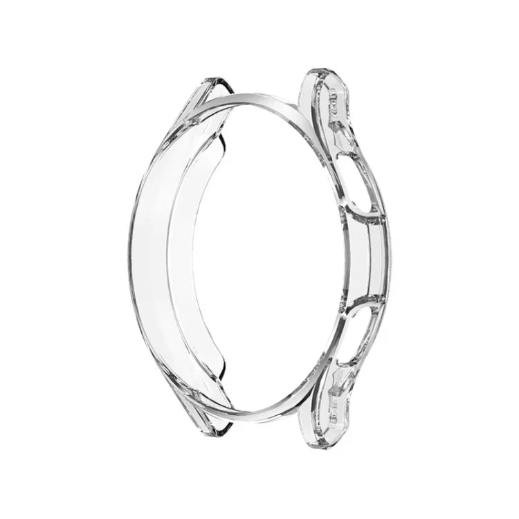 เคส TPU ป้องกันแบบกลวงครึ่งชิ้นชุบอิเล็กโทรพลาติง สำหรับ Samsung Galaxy Watch4 Classic 42 มม. สำหรับ Samsung Galaxy Watch4 Classic 46 มม.