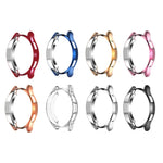 เคส TPU ป้องกันแบบกลวงครึ่งชิ้นชุบอิเล็กโทรพลาติง สำหรับ Samsung Galaxy Watch4 Classic 42 มม. สำหรับ Samsung Galaxy Watch4 Classic 46 มม.