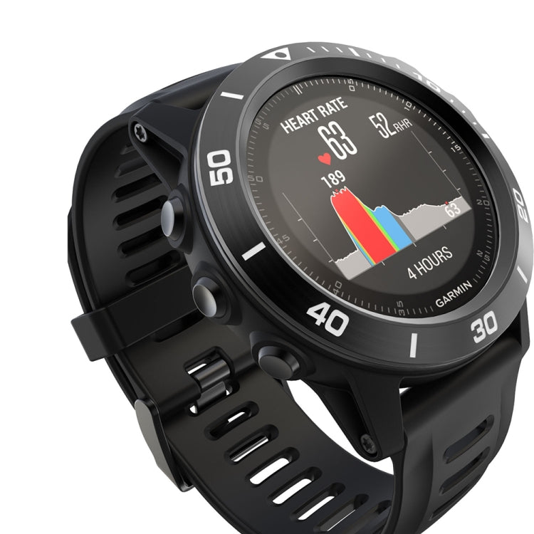 Smart Watch Steel Bezel Ring, A Version, For Garmin Fenix 3/3 HR, For Garmin Fenix 5X/5X Plus, For Garmin Fenix 5, For Garmin Fenix 6/6 Pro/ 6 Sapphire