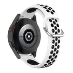 สายรัดนาฬิกาซิลิโคนสองสีสำหรับเปลี่ยน สำหรับ Samsung Galaxy Watch4 40 มม. สำหรับ Samsung Galaxy Watch4 44 มม. สำหรับ Samsung Galaxy Watch4 Classic 42 มม.