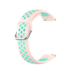 สายรัดนาฬิกาซิลิโคนสองสีสำหรับเปลี่ยน สำหรับ Samsung Galaxy Watch4 40 มม. สำหรับ Samsung Galaxy Watch4 44 มม. สำหรับ Samsung Galaxy Watch4 Classic 42 มม.