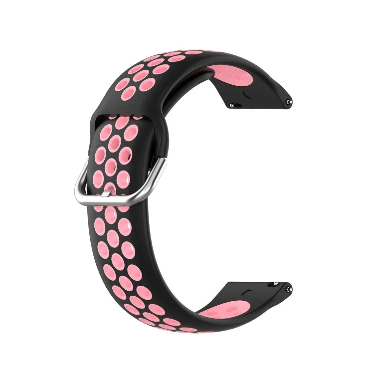 สายรัดนาฬิกาซิลิโคนสองสีสำหรับเปลี่ยน สำหรับ Samsung Galaxy Watch4 40 มม. สำหรับ Samsung Galaxy Watch4 44 มม. สำหรับ Samsung Galaxy Watch4 Classic 42 มม.