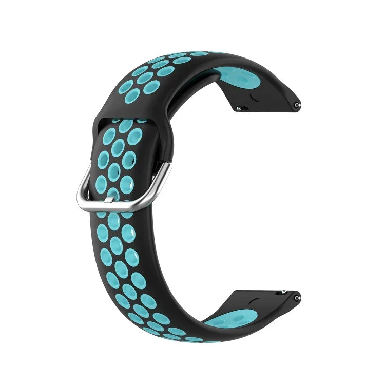 สายรัดนาฬิกาซิลิโคนสองสีสำหรับเปลี่ยน สำหรับ Samsung Galaxy Watch4 40 มม. สำหรับ Samsung Galaxy Watch4 44 มม. สำหรับ Samsung Galaxy Watch4 Classic 42 มม.