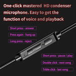 QKZ AK6 หูฟังสปอร์ตแบบมีสาย 3.5mm ซับวูฟเฟอร์ ความยาวสายประมาณ 1.2m 1 ชิ้น 1 คู่