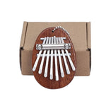 พิณนิ้ว 8 โทนขนาดเล็ก Kalimba เครื่องดนตรี