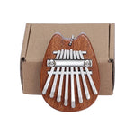 พิณนิ้ว 8 โทนขนาดเล็ก Kalimba เครื่องดนตรี