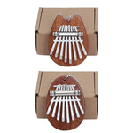 พิณนิ้ว 8 โทนขนาดเล็ก Kalimba เครื่องดนตรี