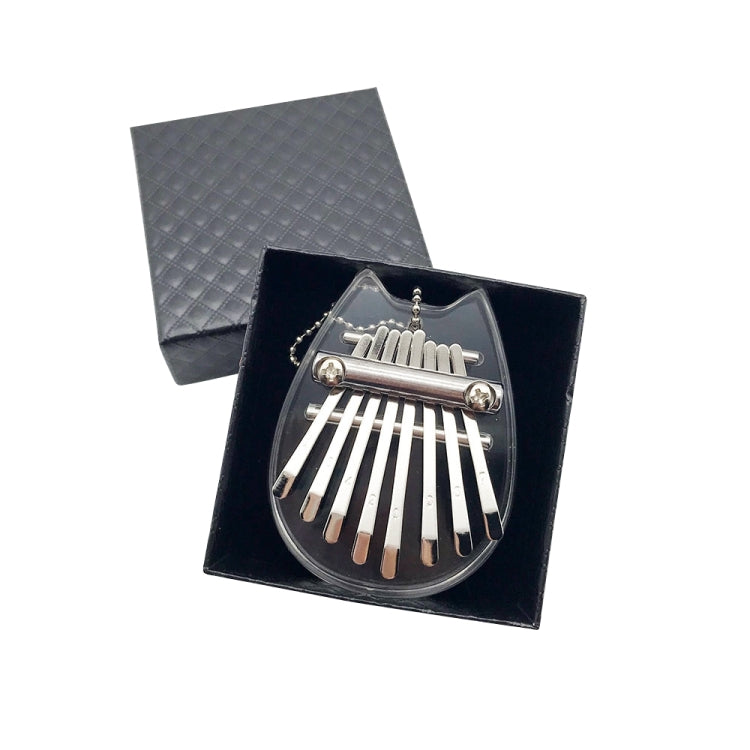 พิณนิ้ว 8 โทนขนาดเล็ก Kalimba เครื่องดนตรี บรรจุภัณฑ์สุ่ม