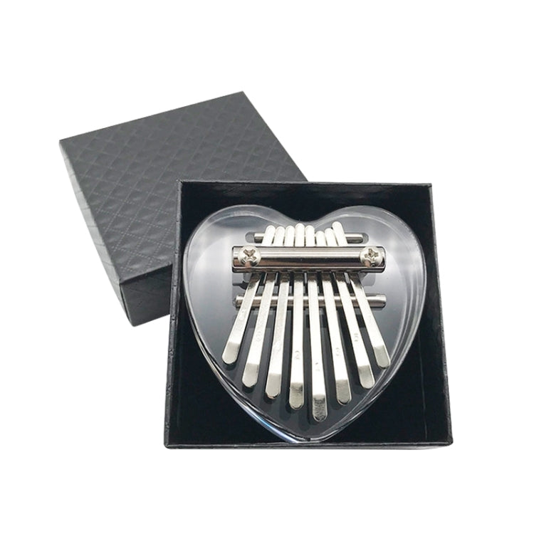 พิณนิ้ว 8 โทนขนาดเล็ก Kalimba เครื่องดนตรี บรรจุภัณฑ์สุ่ม