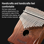 พิณนิ้วไม้กระถิน 17 โทน Kalimba เครื่องดนตรี