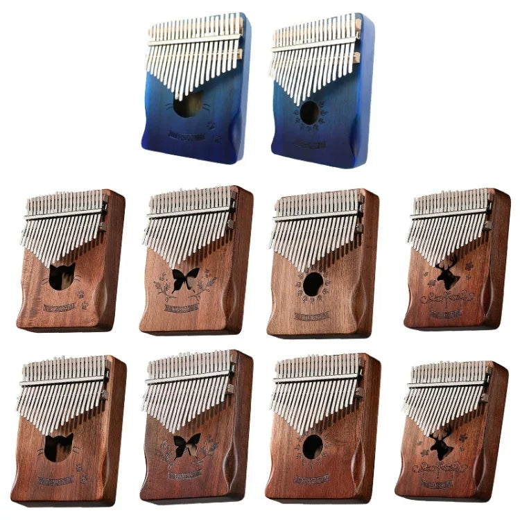 พิณนิ้วไม้กระถิน 21 โทน Kalimba เครื่องดนตรี