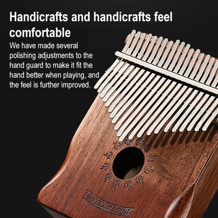 พิณนิ้วไม้กระถิน 21 โทน Kalimba เครื่องดนตรี