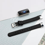 For Fitbit Luxe Leather Replacement Strap Watchband, S