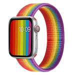 สายไนลอนแบบรอบเดียวสำหรับเปลี่ยนสาย ขนาด S 135mm สำหรับ Apple Watch Series 6 & SE & 5 & 4 40mm / 3 & 2 & 1 38mm, S 135mm 40mm / 38mm