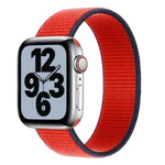 สายไนลอนแบบรอบเดียวสำหรับเปลี่ยนสาย ขนาด S 135mm สำหรับ Apple Watch Series 6 & SE & 5 & 4 40mm / 3 & 2 & 1 38mm, S 135mm 40mm / 38mm