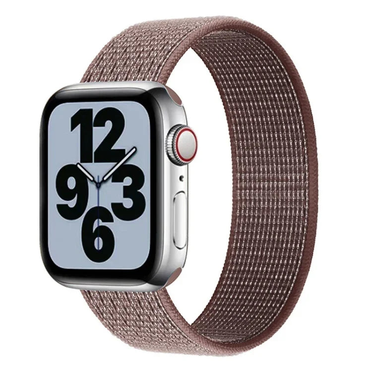 สายไนลอนแบบรอบเดียวสำหรับเปลี่ยนสาย ขนาด S 135mm สำหรับ Apple Watch Series 6 & SE & 5 & 4 40mm / 3 & 2 & 1 38mm, S 135mm 40mm / 38mm