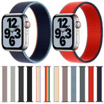 สายไนลอนแบบรอบเดียวสำหรับเปลี่ยนสาย ขนาด S 135mm สำหรับ Apple Watch Series 6 & SE & 5 & 4 40mm / 3 & 2 & 1 38mm, S 135mm 40mm / 38mm