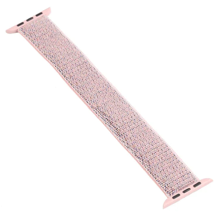 สายไนลอนแบบรอบเดียวสำหรับเปลี่ยนสาย ขนาด S 135mm สำหรับ Apple Watch Series 6 & SE & 5 & 4 40mm / 3 & 2 & 1 38mm, S 135mm 40mm / 38mm