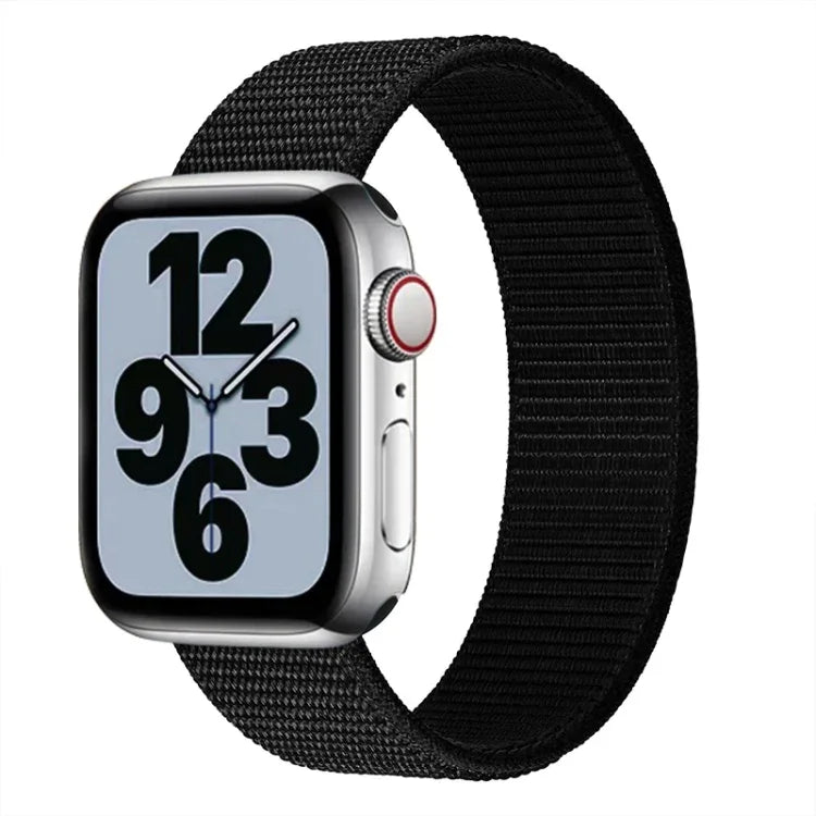 สายไนลอนแบบรอบเดียวสำหรับเปลี่ยนสาย ขนาด L 165mm สำหรับ Apple Watch Series 6 & SE & 5 & 4 44mm / 3 & 2 & 1 42mm, L 165mm 44mm / 42mm
