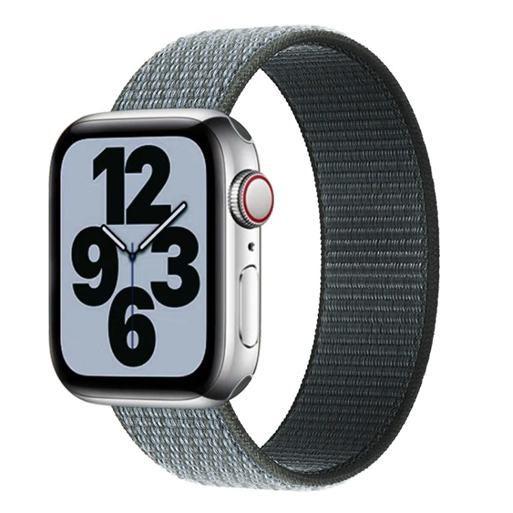สายไนลอนแบบรอบเดียวสำหรับเปลี่ยนสาย ขนาด L 165mm สำหรับ Apple Watch Series 6 & SE & 5 & 4 44mm / 3 & 2 & 1 42mm, L 165mm 44mm / 42mm