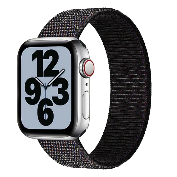 สายไนลอนแบบรอบเดียวสำหรับเปลี่ยนสาย ขนาด L 165mm สำหรับ Apple Watch Series 6 & SE & 5 & 4 44mm / 3 & 2 & 1 42mm, L 165mm 44mm / 42mm