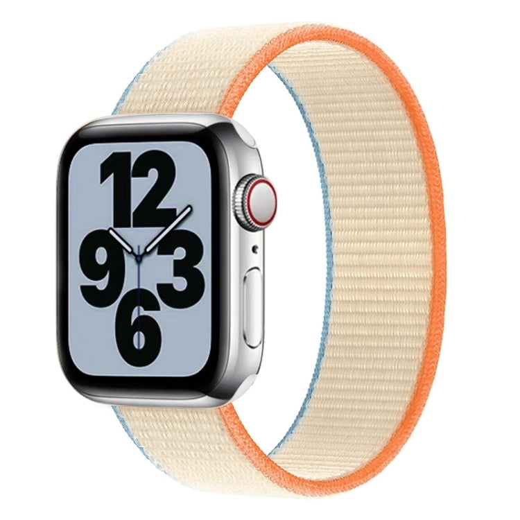 สายไนลอนแบบรอบเดียวสำหรับเปลี่ยนสาย ขนาด L 165mm สำหรับ Apple Watch Series 6 & SE & 5 & 4 44mm / 3 & 2 & 1 42mm, L 165mm 44mm / 42mm