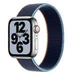 สายไนลอนแบบรอบเดียวสำหรับเปลี่ยนสาย ขนาด L 165mm สำหรับ Apple Watch Series 6 & SE & 5 & 4 44mm / 3 & 2 & 1 42mm, L 165mm 44mm / 42mm