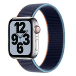 สายไนลอนแบบรอบเดียวสำหรับเปลี่ยนสาย ขนาด L 165mm สำหรับ Apple Watch Series 6 & SE & 5 & 4 44mm / 3 & 2 & 1 42mm, L 165mm 44mm / 42mm