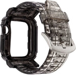 สายเคส TPU แบบไล่ระดับสีสำหรับ Apple Watch Series 9 / 8 / 7 45mm / 6 / 5 / 4 / Watch SE 44mm / Watch 42mm, สำหรับ Apple Watch Series 9 / 8 / 7 45mm / 6 / 5 / 4 / Watch SE 44mm / Watch 42mm