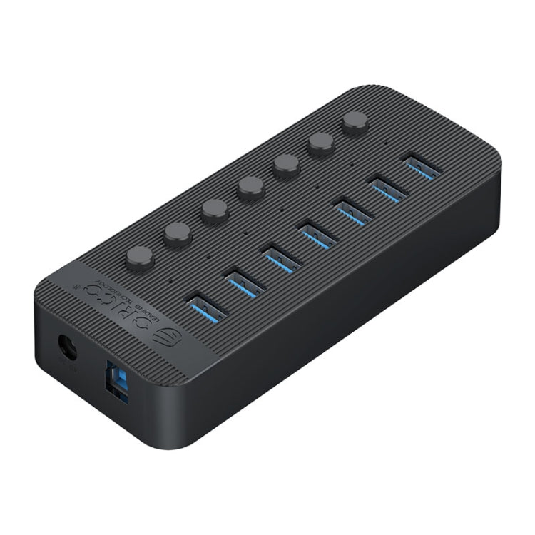 ORICO CT2U3-7AB-WH ฮับ USB หลายพอร์ต 7 ใน 1 ลายพลาสติกพร้อมสวิตช์แยกแต่ละพอร์ต,, CT2U3-7AB-BK ปลั๊ก UK, CT2U3-7AB-WH ปลั๊ก UK, CT2U3-7AB-BK ปลั๊ก EU, CT2U3-7AB-WH ปลั๊ก EU, CT2U3-7AB-BK ปลั๊ก AU, CT2U3-7AB-WH ปลั๊ก AU