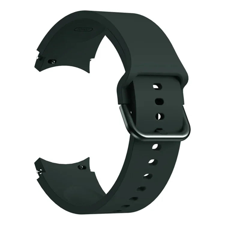 สายซิลิโคนสีสันสดใสพร้อมหัวเข็มขัดเปลี่ยนได้ สำหรับ Samsung Galaxy Watch4 ขนาด 40 มม., สำหรับ Samsung Galaxy Watch4 ขนาด 44 มม., สำหรับ Samsung Galaxy Watch4 Classic ขนาด 42 มม., สำหรับ Samsung Galaxy Watch4 Classic ขนาด 46 มม.