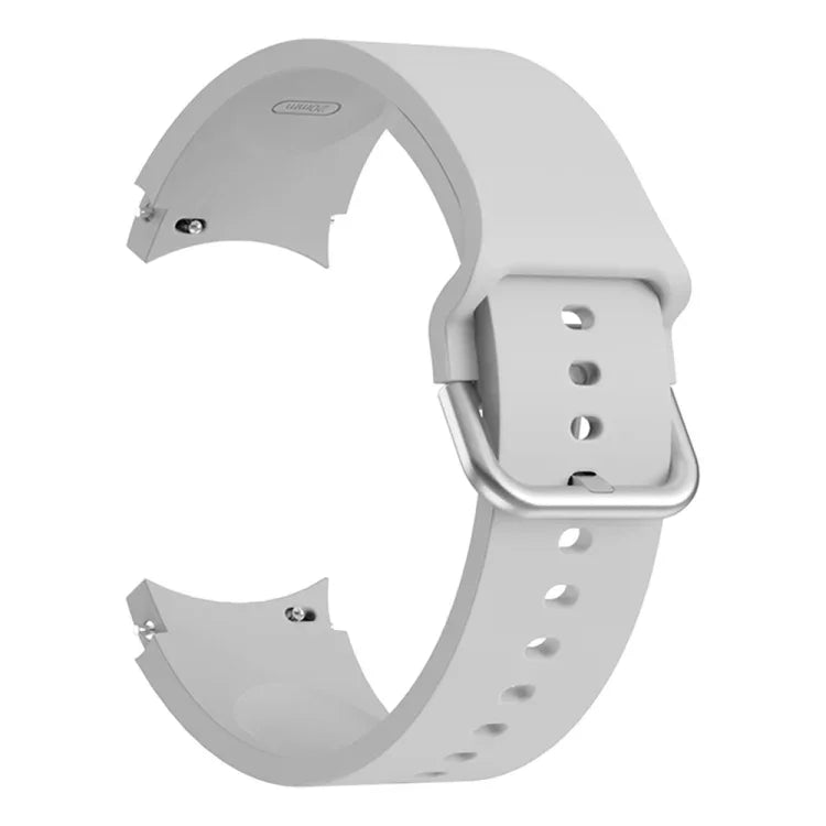 สายซิลิโคนสีสันสดใสพร้อมหัวเข็มขัดเปลี่ยนได้ สำหรับ Samsung Galaxy Watch4 ขนาด 40 มม., สำหรับ Samsung Galaxy Watch4 ขนาด 44 มม., สำหรับ Samsung Galaxy Watch4 Classic ขนาด 42 มม., สำหรับ Samsung Galaxy Watch4 Classic ขนาด 46 มม.