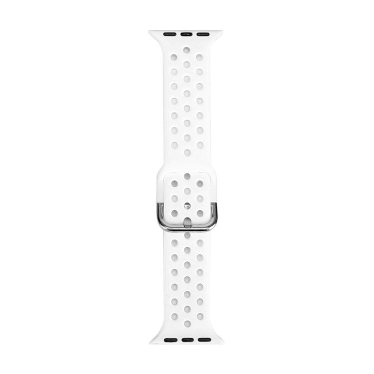 สายรัดนาฬิกาแบบซิลิโคนสำหรับ Apple Watch Series, 7 45mm / 6 & SE & 5 & 4 44mm / 3 & 2 & 1 42mm