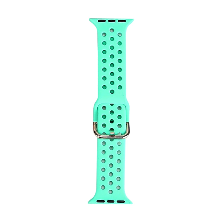 สายรัดนาฬิกาแบบซิลิโคนสำหรับ Apple Watch Series, 7 45mm / 6 & SE & 5 & 4 44mm / 3 & 2 & 1 42mm