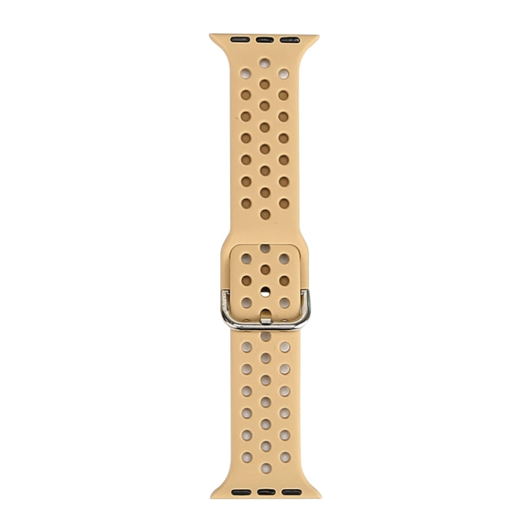 สายรัดนาฬิกาแบบซิลิโคนสำหรับ Apple Watch Series, 7 45mm / 6 & SE & 5 & 4 44mm / 3 & 2 & 1 42mm
