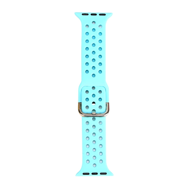 สายรัดนาฬิกาแบบซิลิโคนสำหรับ Apple Watch Series, 7 45mm / 6 & SE & 5 & 4 44mm / 3 & 2 & 1 42mm