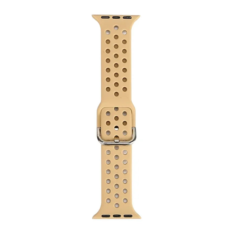 สายรัดนาฬิกาซิลิโคนสำหรับ Apple Watch Series, 7 41mm / 6 & SE & 5 & 4 40mm / 3 & 2 & 1 38mm